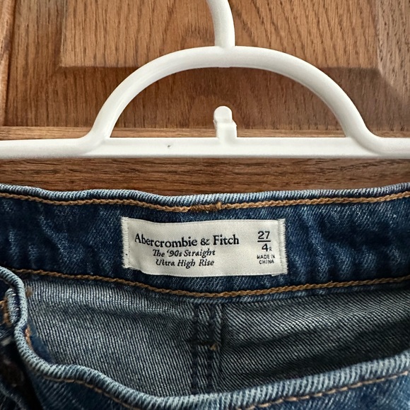Abercrombie 90s straight ultra high rise jeans - Picture 2 of 3